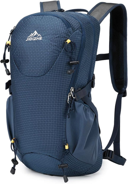 18L Small Hiking Backpack with Internal Frame & Rain Cover, Lightweight Backpacking Pack with Adjustable Chest Strap