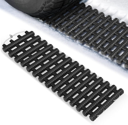 24" Traction Mat Portable Recovery Tracks Mat Traction Board Non-Slip Max Capacity Load 7-Ton Compatible with Most