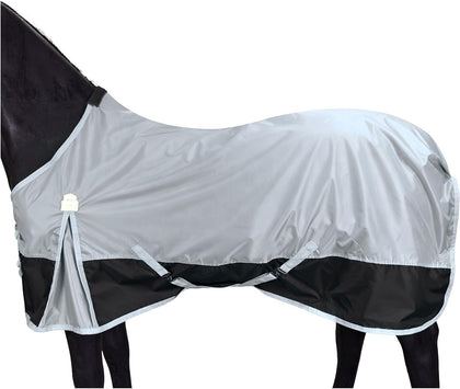 420D Ripstop Lightweight Horse Turnout Sheet, No Fill, Water-Resistant & Breathable Horse Blanket for Spring and Mild
