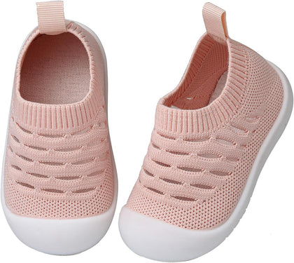Baby First Walking Shoes Toddler Infant Boys Girls Baby Sneakers Breathable Non-Slip Indoor Floor Baby Sock Slipper