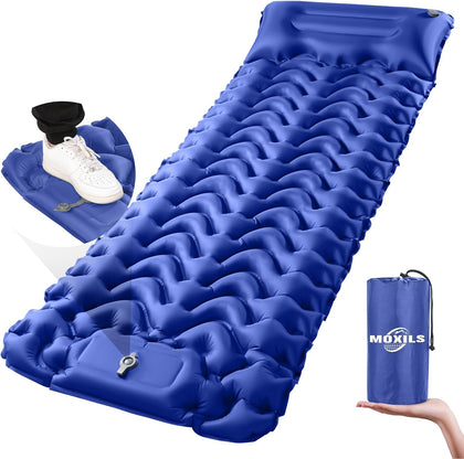 Sleeping Pad, Ultralight Inflatable Sleeping Pad for Camping, Built-in Pump, Ultimate for Camping, Hiking, Airpad