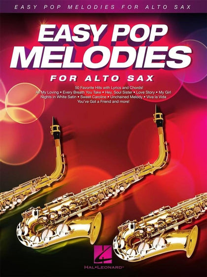 Easy Pop Melodies: for Alto Sax