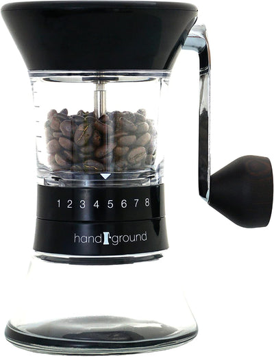 Handground Precision Manual Coffee Grinder: Conical Ceramic Burr Mill