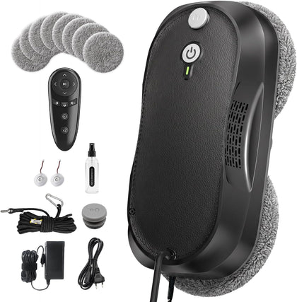 Window Cleaning,Window Cleaner Robot with Triple Safety System,Edge Detection,Intelligent Navigation,Anti-Slipping