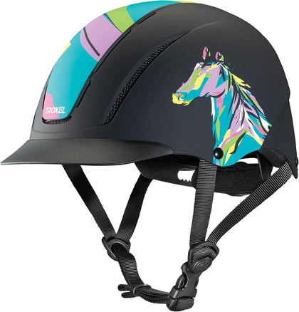 Spirit Duratec Full Coverage Horse Riding Helmet, Adjustable Fit