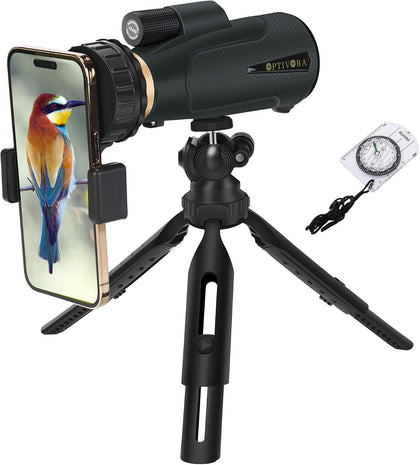 Monoculars for Adults High Powered,14x60 Monoscope for Adults High Powered,Monocular Telescope with Smartphone