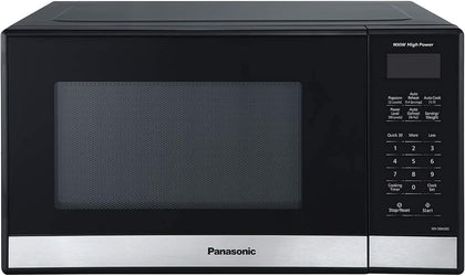 NN-SB458S Compact Microwave Oven, 0.9 cu.ft., Stainless Steel/Silver
