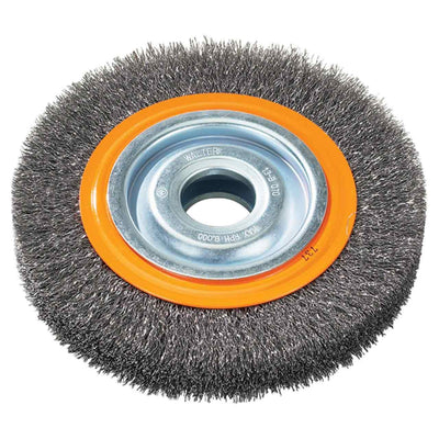 Walter 13B070 Wire Wheel Brush Crimped .0118" Tool Steel Wire 7" x 7/8"