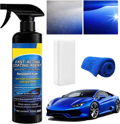 Quick Effect Coating Agent for Cars,Car Ceramic Coating Spray,2026 Upgrade Nano Quick Coat Restore Spray,Extremely