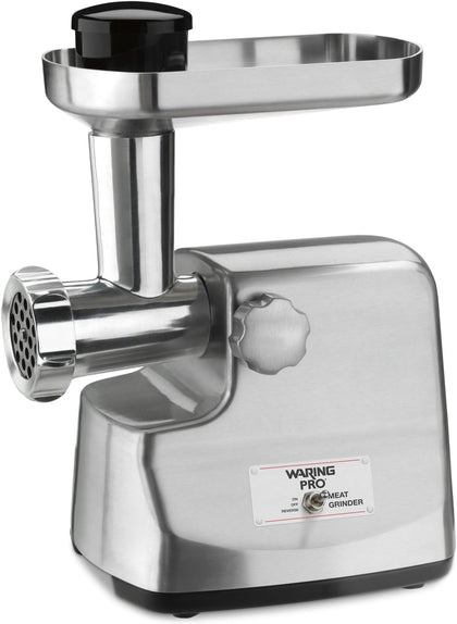 Pro MG855 Professional Die-Cast Metal Housing Meat Grinder, Brushed Stainless Steel