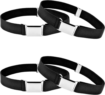 4 Pcs Kids Buckle Belt Kid Adjustable Elastic Belt Boy Stretch Belt for Children Favor