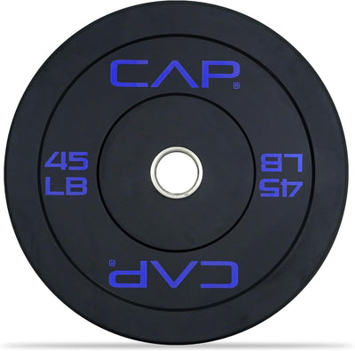 Barbell Rubber Olympic Bumper Plate | Multiple Options/Colors