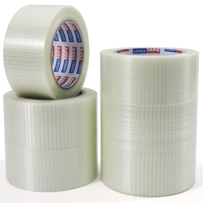 ADHES Filament Strapping Tape 2 Inch x 35 Yards, 6 Rolls