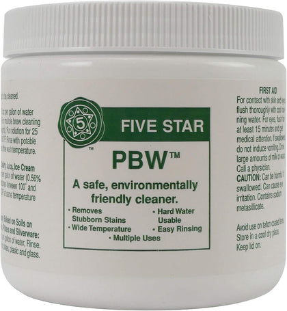 PBW - 1 lbs - Non-Caustic Alkaline Cleaner, White - pbw1