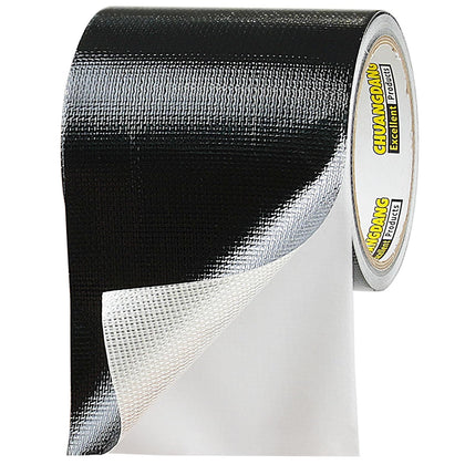 Black Awning Repair Tape,3INx25FT,Waterproof Repair Tape for Fabric,RV