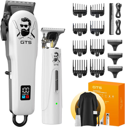 GTSPro Hair Clippers for Men, Clippers and Trimmers Set, Barber Clippers, Electric Hair Trimmer with Box, Gifts for