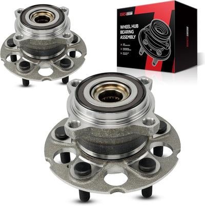 Torchbeam 512501 Pair Rear Wheel Hub Bearing Assembly for 12-16 Honda CR-V