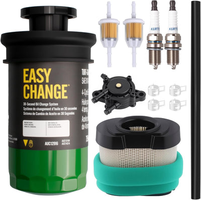 AUC13707 Maintenance Kit Compatible with JD 100 Series E120 E130 E170 E180 S100 S170 S180, AUC12916 LG266 Oil Change