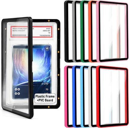 Slab Guard Fits PSA Slab, Magnetic Graded Card Case, Multicolor | 12-Pair Magnetic Closure Graded Card Slab Bumper