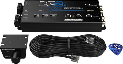 LC2i PRO 2-Channel Active Line Output Converter with AccuBASS for Adding Subwoofers, Amplifiers to Factory Car Audio