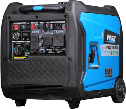 7,250-Watt Super Quiet Dual Fuel Inverter Generator with Remote Start | 6000 running watts gas, 5500 propane, 312cc