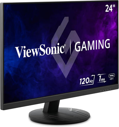 VX2416A 24 Inch 1080p Gaming Monitor, IPS Display with 120Hz and 1ms for Smooth Home Entertainment, Eye Care