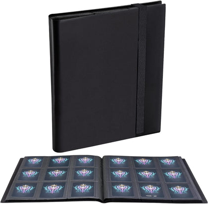Card Binder, 360 Pockets Upgraded Trading Card Binders, Cards Collection Binder 9 Pocket, Side Loading Yugioh Binder
