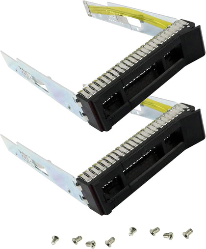 BestParts 2-Pack New 3.5" HDD Tray Caddy Replacement for IBM Thinksystem SR650 SR550 SR570 SR590 ST558 HR630X HR650S X3550M4 X3650M4 X3650M5 SM17A06251