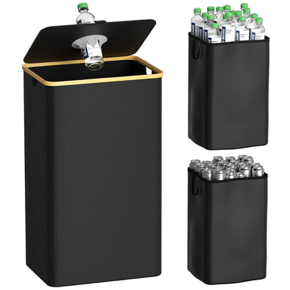 Recycling Bin for Kitchen, 110L 29 Gallon Indoor Home Recycle Bin with Lid and 2 Removable Reusable Inner Bags