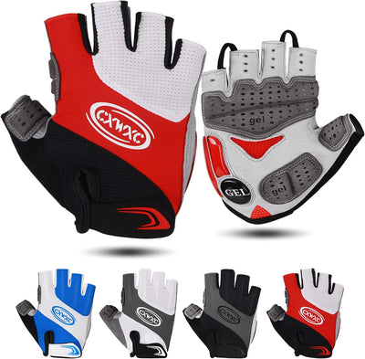 Cycling Gloves for Men Women - Breathable Gel Road Mountain Bike Gloves
