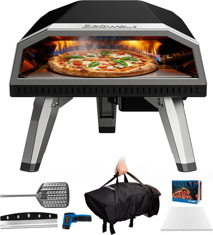 12 inch Gas Pizza Oven Outdoor Propane, Portable Pizza Oven