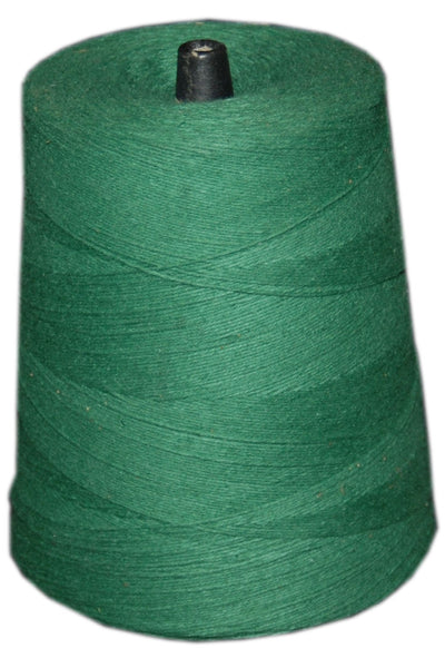 T.W Evans Cordage 07-048 4 Poly Cotton Twine 2-Pound Cone, 9600-Feet, Green
