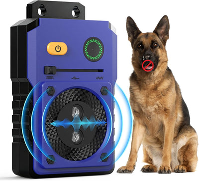 Anti Barking Device for Dogs, 3 Modes Ultrasonic Dog Bark Deterrent Devices Long Range 50ft, Type-C Rechargeable Bark