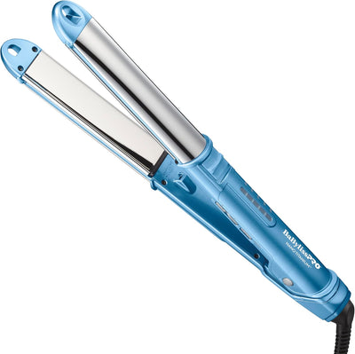 Ultra Sleek Styling Iron, 3-in-1 Flat Iron, Curler, Waver, 1" | multi-use hair iron and curler with titanium plates