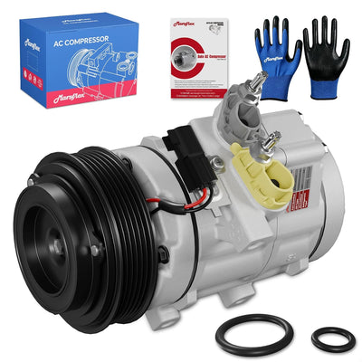 Marsflex AC Compressor with Clutch Fit for 2006-2014 Ford F150 F250 F350