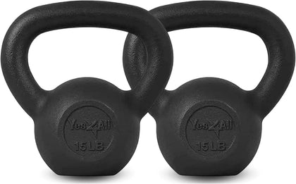Cast Iron Kettlebell, Strength Training Kettlebells 5-80 Lb (5,10,15,20,25,30,35,40,45,50,60,70,80 Lb) for Full Body