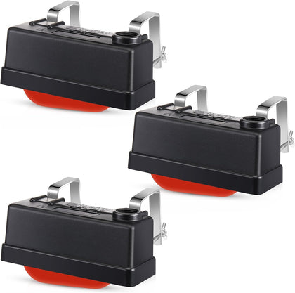 3 Pack Float Valve Automatic Water Level Control for Tank,Plastic | Auto-fill Trough Float for Livestock Cattle Goat