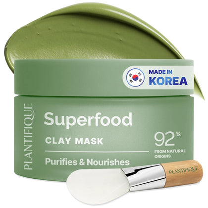 Korean Clay Mask for Pore Cleansing, Face Masks Skincare 3.88oz