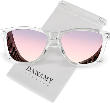 Sunglasses Womens Polarized Sunglasses for Women Men UV Protection | Trendy Designer Sunglasses Cute Retro Shades