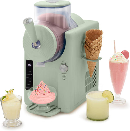 Frost Ice Cream Maker & Slushie Machine, Soft Serve, Sorbet, Margaritas, Milkshakes, Frozen Yogurt, No Pre-Freezing