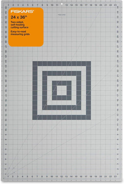 24" x 36" Self Healing Cutting Mat, Extra Large Double-Sided Grid | Quilting, Sewing & Craft Cutting Board, with 30