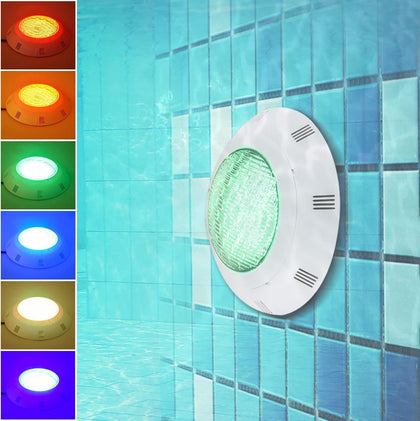 11.6" Submersible Led Light -12V 36W Color Change Led Pool Light Underwater Pond Light - 7Colors + 2Color Change
