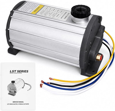 1600PSI 12V Electric Over Hydraulic Trailer Brake Actuator Compatible with K71-651-00, EOH Disc Brake Pump for 1-3