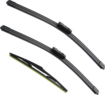 3 Factory Wiper Blade Replacement for Lexus NX200t 2015-2017 NX300 2018-2021 NX300h 2015-2021 Original Equipment