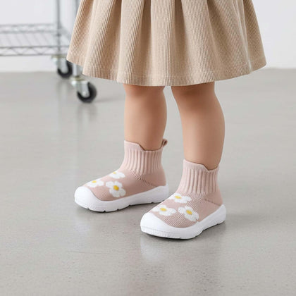 Baby Shoes Toddler Walking Sock Shoes Infant Boy Girl Slip On Sneakers First Walker Slippers