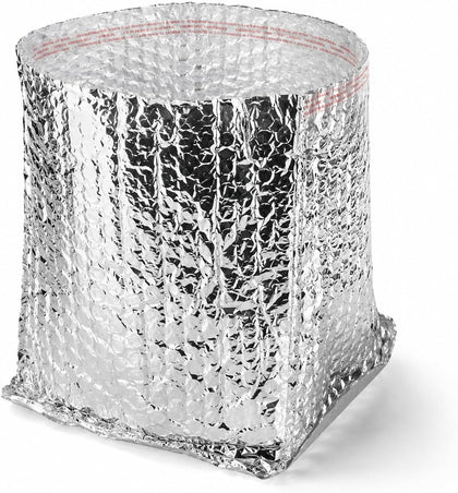 Insulated Box Liner, 6 x 6 x 6 Inches, Foil Construction, 25/Case