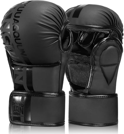MMA Gloves for Sparring,Muay Thai,Training | Open Palm, Sparring & Grappling Mitts, Martial Arts, Combat Sports