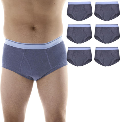 Incontinence Underwear for Men - Reusable & Washable Men's Bladder Control Briefs with Regular Absorbency - Leak
