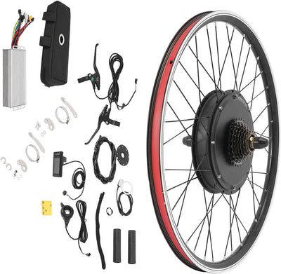 20/26/27.5/29 Inch Ebike Conversion Kit 48/72V 0.75/1/2KW Rear Wheel E Bike Motor Conversion Hub Electric Bicycle