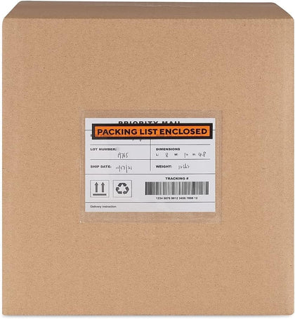 468074 Packing List Env 4 1/2-Inch x 5 1/2-Inch Red Packing List Enclosed 100/PK